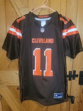 Cleveland Browns #11  Pryor Sr  Youth XL Football Jersey